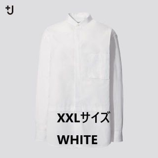 ユニクロ(UNIQLO)の【新品】+J　スーピマコットン オーバーサイズシャツ （長袖）(シャツ)