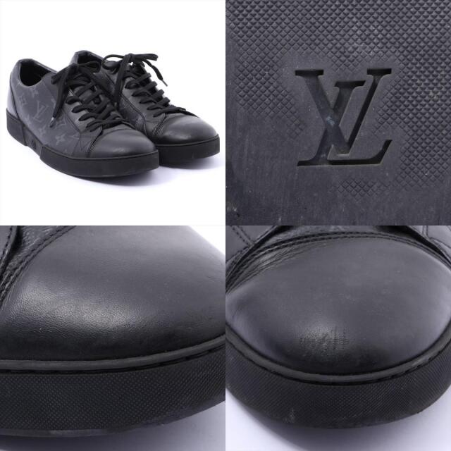 LOUIS VUITTON(ルイヴィトン)のヴィトン マッチアップライン PVC×レザー 8 ブラック メンズ スニー メンズの靴/シューズ(スニーカー)の商品写真