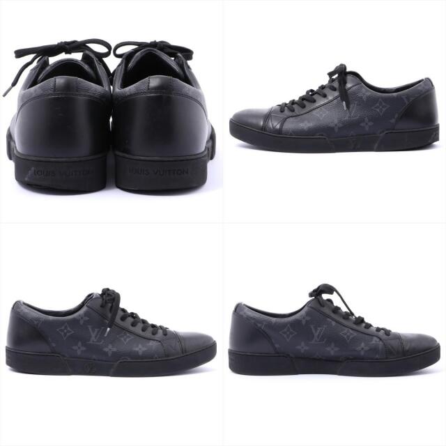 LOUIS VUITTON(ルイヴィトン)のヴィトン マッチアップライン PVC×レザー 8 ブラック メンズ スニー メンズの靴/シューズ(スニーカー)の商品写真