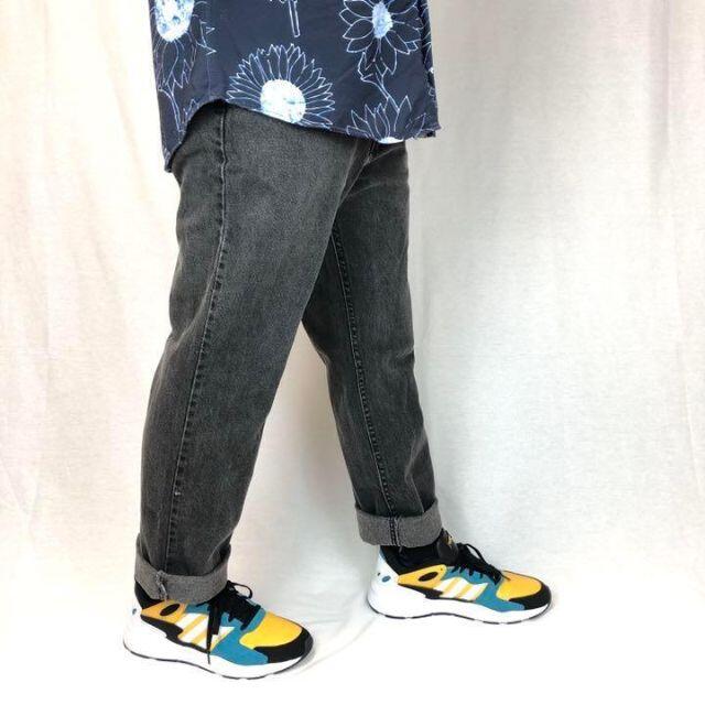 EYESCREAM(アイスクリーム)の【人気ブランド】Lee デニムパンツ　黒　ジーパン　w36 古着　ズボン メンズのパンツ(デニム/ジーンズ)の商品写真