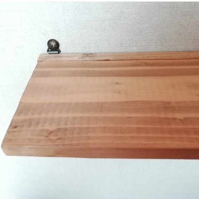 木製ウォールフックシェルフ ハンドメイドのインテリア/家具(家具)の商品写真
