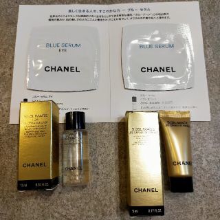 シャネル(CHANEL)のシャネル サンプル サブマリージュ ブルーセラムなど(サンプル/トライアルキット)