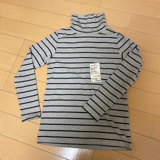 ムジルシリョウヒン(MUJI (無印良品))の未使用　無印良品　タートルネック長袖Tシャツ(Tシャツ(長袖/七分))