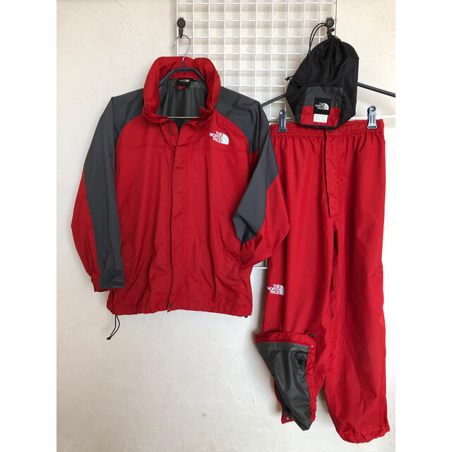 THA NORTH FACE レインスーツ上下140