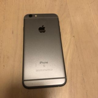 アップル(Apple)のiphone6S spacegray(スマートフォン本体)