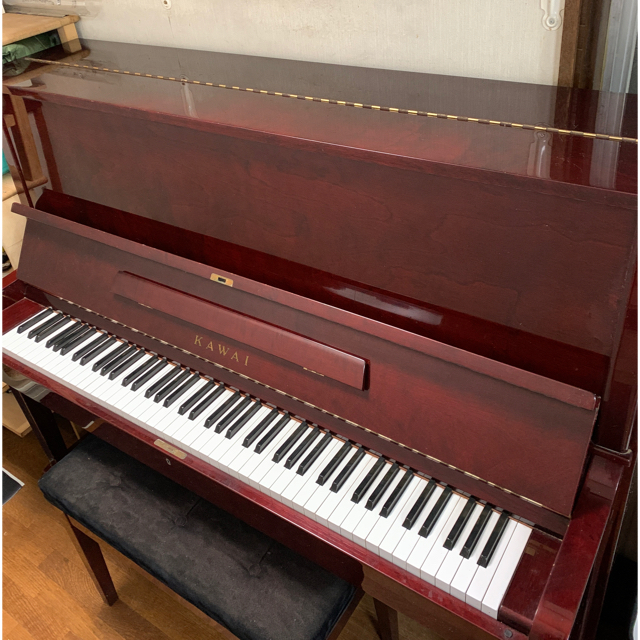 KAWAI カワイ アップライトピアノ椅子付き 【12/6まで】 KAWAI カワイ アップライトピアノ椅子付き 【12/6まで】