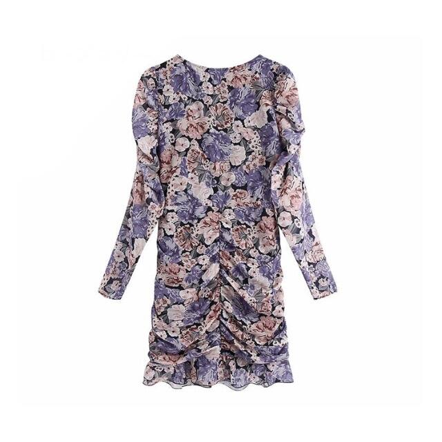 Zara 秋冬新作 2871 花柄 ワンピースの通販 By 正規 海外select Shop Duality ザラならラクマ