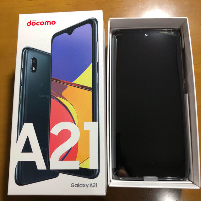 Galaxy A21 ブラック 64 GB SIMフリー