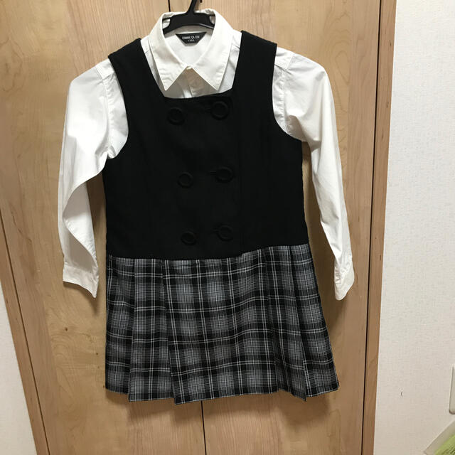 COMME CA ISM(コムサイズム)のCOMME CA ISM ブラウス、ジャンバースカート キッズ/ベビー/マタニティのキッズ服女の子用(90cm~)(ドレス/フォーマル)の商品写真