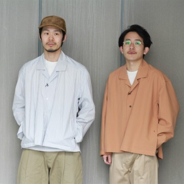 COMOLI(コモリ)のyoke ヨーク WIDE SHORT BLOUSON　terracotta メンズのジャケット/アウター(ブルゾン)の商品写真