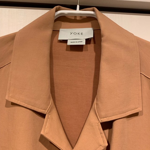 COMOLI(コモリ)のyoke ヨーク WIDE SHORT BLOUSON　terracotta メンズのジャケット/アウター(ブルゾン)の商品写真