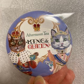 アフタヌーンティー(AfternoonTea)のKing & Queen限定缶バッチ(その他)