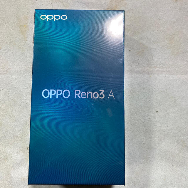 ANDROID(アンドロイド)の新品未開封品OPPO Reno3A  ホワイト (ワイモバイル)  送料無料 スマホ/家電/カメラのスマートフォン/携帯電話(スマートフォン本体)の商品写真