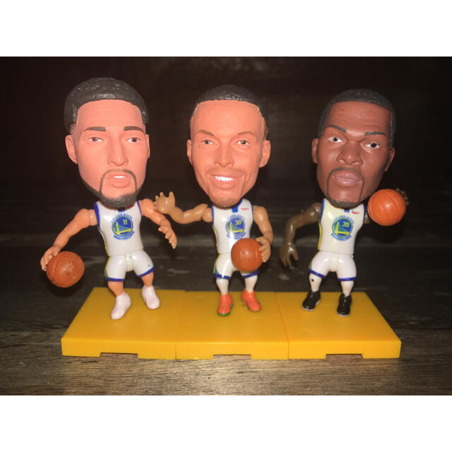 レア☆NBA☆GSW カリー トンプソン デュラント フィギュア☆HipHop
