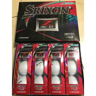 スリクソン(Srixon)のスリクソン　Z STAR XV 1ダース　人気　ロイヤルグリーン(その他)