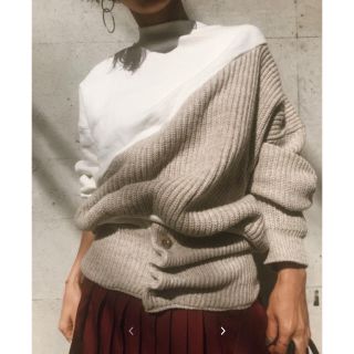 ameri vintage unusual knit sweat