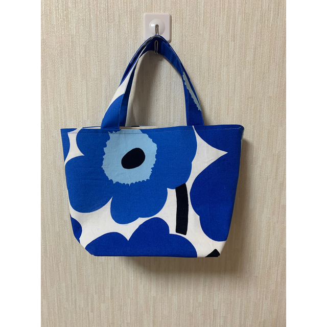 marimekko(マリメッコ)のマリメッコ　ランチバッグ　ミニトートバッグ　ハンドメイド ハンドメイドのファッション小物(バッグ)の商品写真