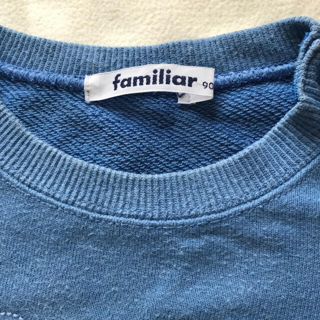 familiar(ファミリア)のファミリア トレーナー 90 キッズ/ベビー/マタニティのキッズ服男の子用(90cm~)(Tシャツ/カットソー)の商品写真