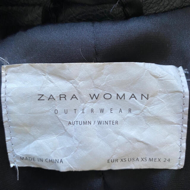 ZARA ザラ　アウター　ファーコート　フェイクレザー