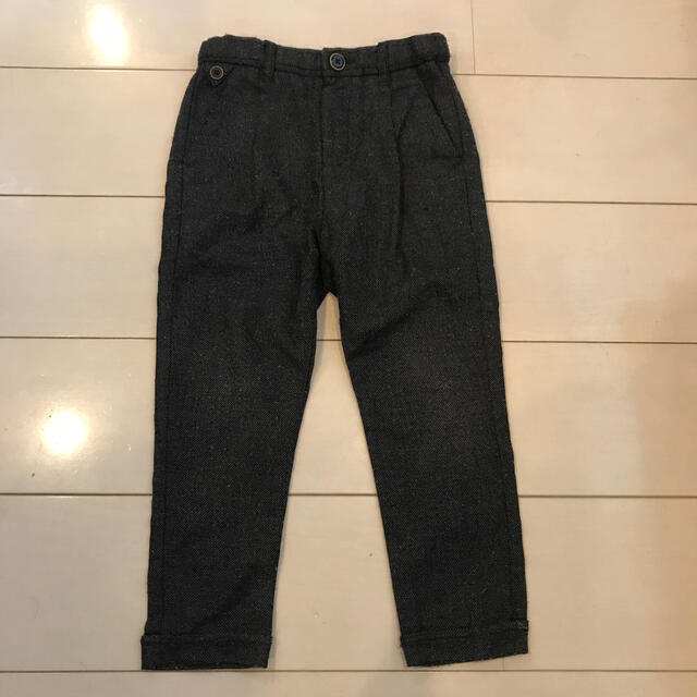 ZARA KIDS(ザラキッズ)のZARA BOYSツイードパンツ グレー110 ザラ キッズ/ベビー/マタニティのキッズ服男の子用(90cm~)(パンツ/スパッツ)の商品写真