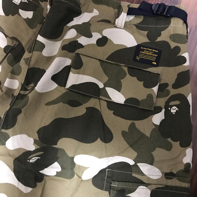 A BATHING APE(アベイシングエイプ)のエイプ　ワークパンツ メンズのパンツ(ワークパンツ/カーゴパンツ)の商品写真