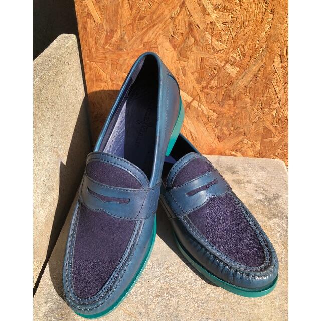 Cole Haan - 未使用☆cole haan コールハン　ローファー シューズ　エメラルドグリーン