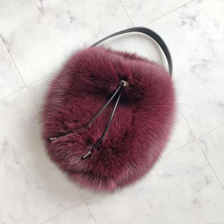 ラドロー(LUDLOW)のSAGA FURS サガファーズ 極美品　FOXファーハンドバッグ(ハンドバッグ)