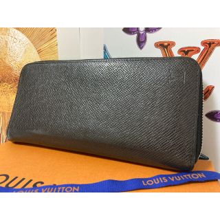 ルイヴィトン(LOUIS VUITTON)のルイヴィトン タイガ ジッピーウォレット ヴェルディカル 長財布　黒(財布)