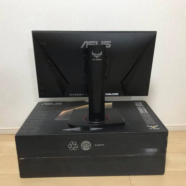 【美品・保証あり】ASUS VG259Q 144hz IPSモニタースマホ/家電/カメラ