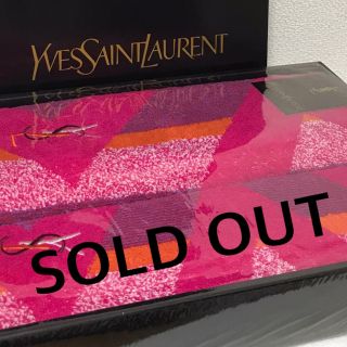 サンローラン(Saint Laurent)の[新品　未使用]  YSL  イヴ・サンローラン　バスタオル　1枚(タオル/バス用品)