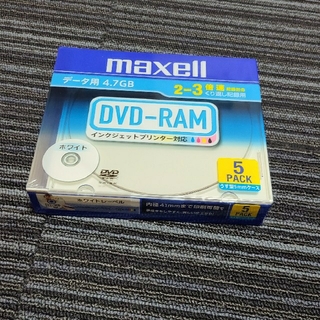 DVD-RAM 5枚パック maxell(PC周辺機器)