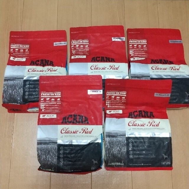 ACANA Classic Red  ２kg✕５袋 その他のペット用品(ペットフード)の商品写真