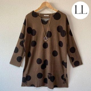 ＜新品＞A614・LL・レディース服・秋冬・大きいサイズ・チュニック(チュニック)