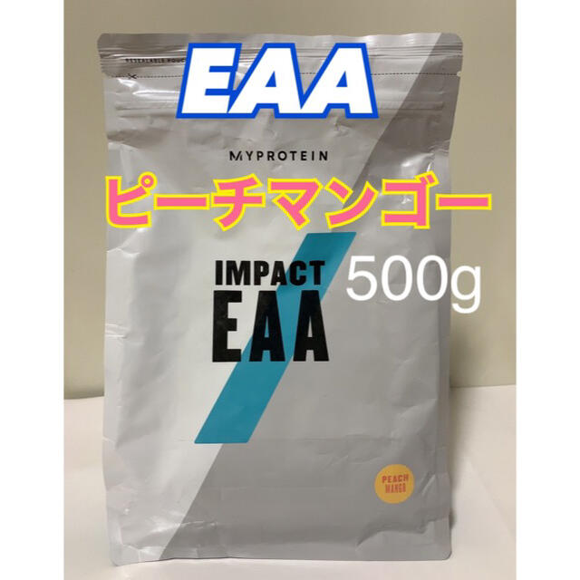 MYPROTEIN(マイプロテイン)のマイプロテイン   EAA ピーチマンゴー　500g 食品/飲料/酒の健康食品(アミノ酸)の商品写真