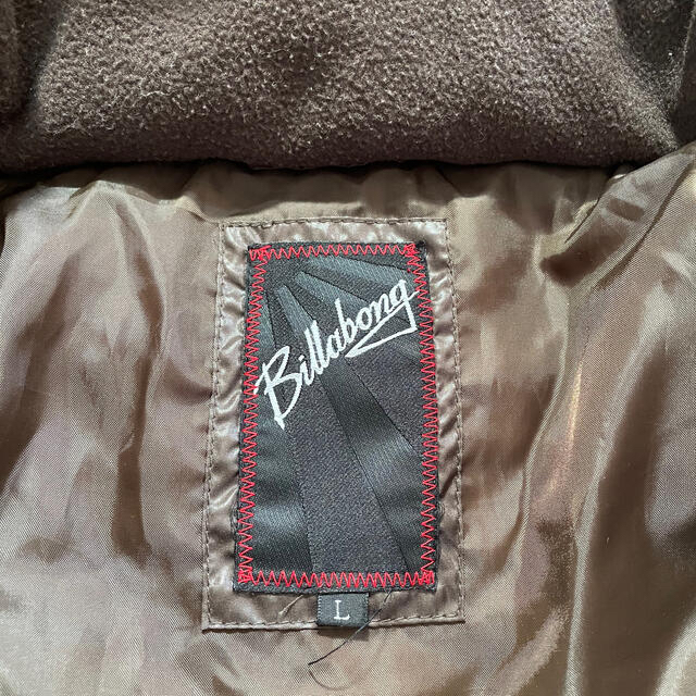 billabong(ビラボン)の値下げ！　BILLABONG ダウンジャケット　L メンズのジャケット/アウター(ダウンジャケット)の商品写真