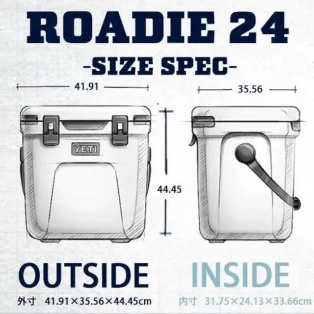新品 YETI Roadie24 イエティ ローディ24 チャコール | www.ecotours