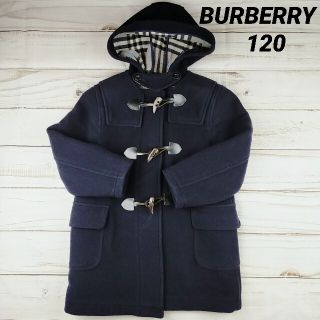 バーバリー(BURBERRY)の❁ひなこ様専用❁バーバリー ダッフルコート ネイビー ノバチェック 120(コート)