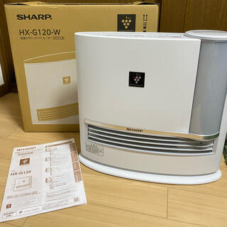 SHARP - SHARP HX-G120-W 加湿セラミックファンヒーターの通販 by さき ...