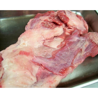 珍しい商品 北海道産 国産黒毛和牛のあご肉　500グラム 顎肉 アゴ肉 煮込み(肉)