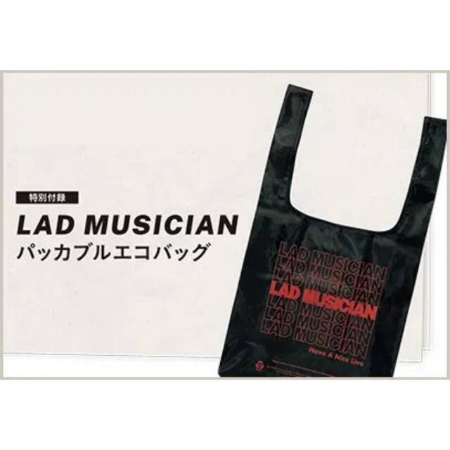 LAD MUSICIAN(ラッドミュージシャン)のLAD MUSICIAN 付録 メンズのバッグ(エコバッグ)の商品写真