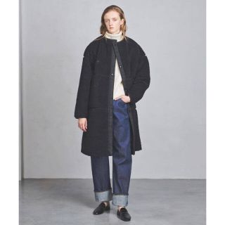 ハイク(HYKE)の新品 HYKE(ハイク) FAUX SHEARLING COAT ボアコート(ロングコート)