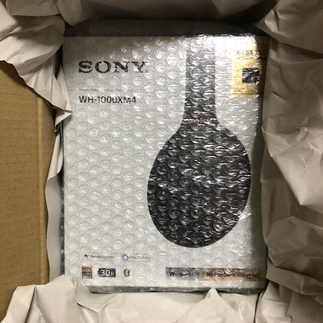 【新品未開封】送料込み SONYワイヤレスヘッドホン XH-1000XM4 BM