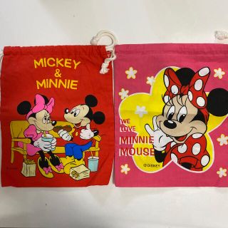 ディズニー(Disney)のディズニー　ヴィンテージ巾着(ランチボックス巾着)