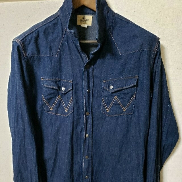 Wrangler(ラングラー)のWrangler bluebell ウエスタンシャツ 復刻   メンズのジャケット/アウター(Gジャン/デニムジャケット)の商品写真