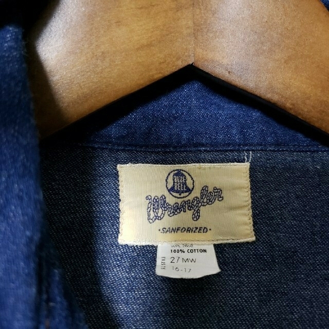 Wrangler(ラングラー)のWrangler bluebell ウエスタンシャツ 復刻   メンズのジャケット/アウター(Gジャン/デニムジャケット)の商品写真