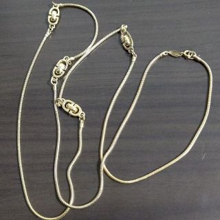 Christian Dior - ディオール ロングネックレスの通販 by