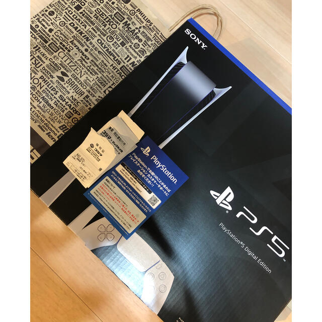 新入荷 PlayStation - プレステ5 ps5 デジタルエディション 保証書付き