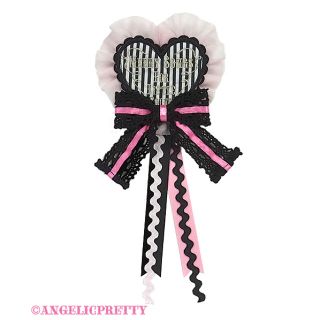 Angelic Pretty MELODY TOYSハートワッペンブローチ