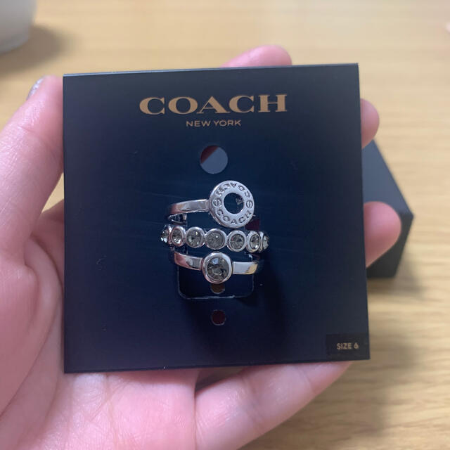 COACH(コーチ)のcoach 3連リング レディースのアクセサリー(リング(指輪))の商品写真