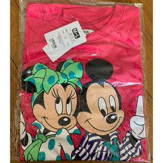 ディズニー(Disney)の新品未使用 ディズニーランド ニコロン Tシャツ M‐L コラボ ミッキー(Tシャツ(半袖/袖なし))